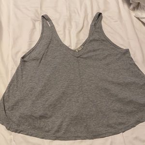 Grey free people swing top Dani tank